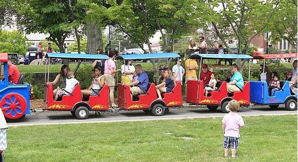 Roaming Railroad Trackless Train